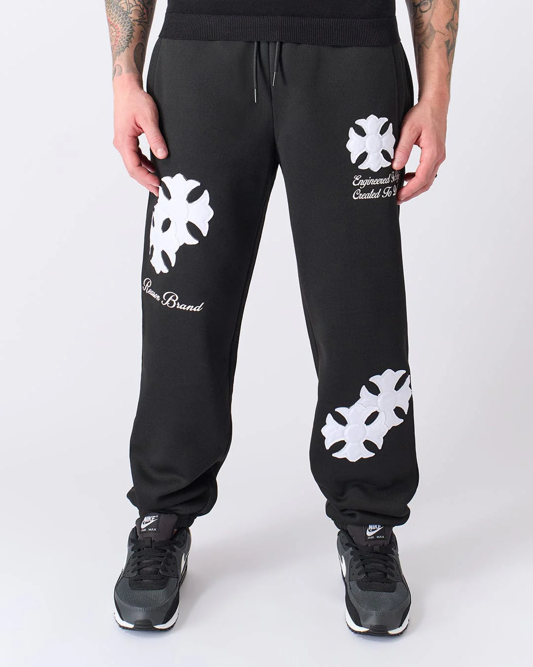 Rebellion Architects Applique Sweats - Black - Image 2