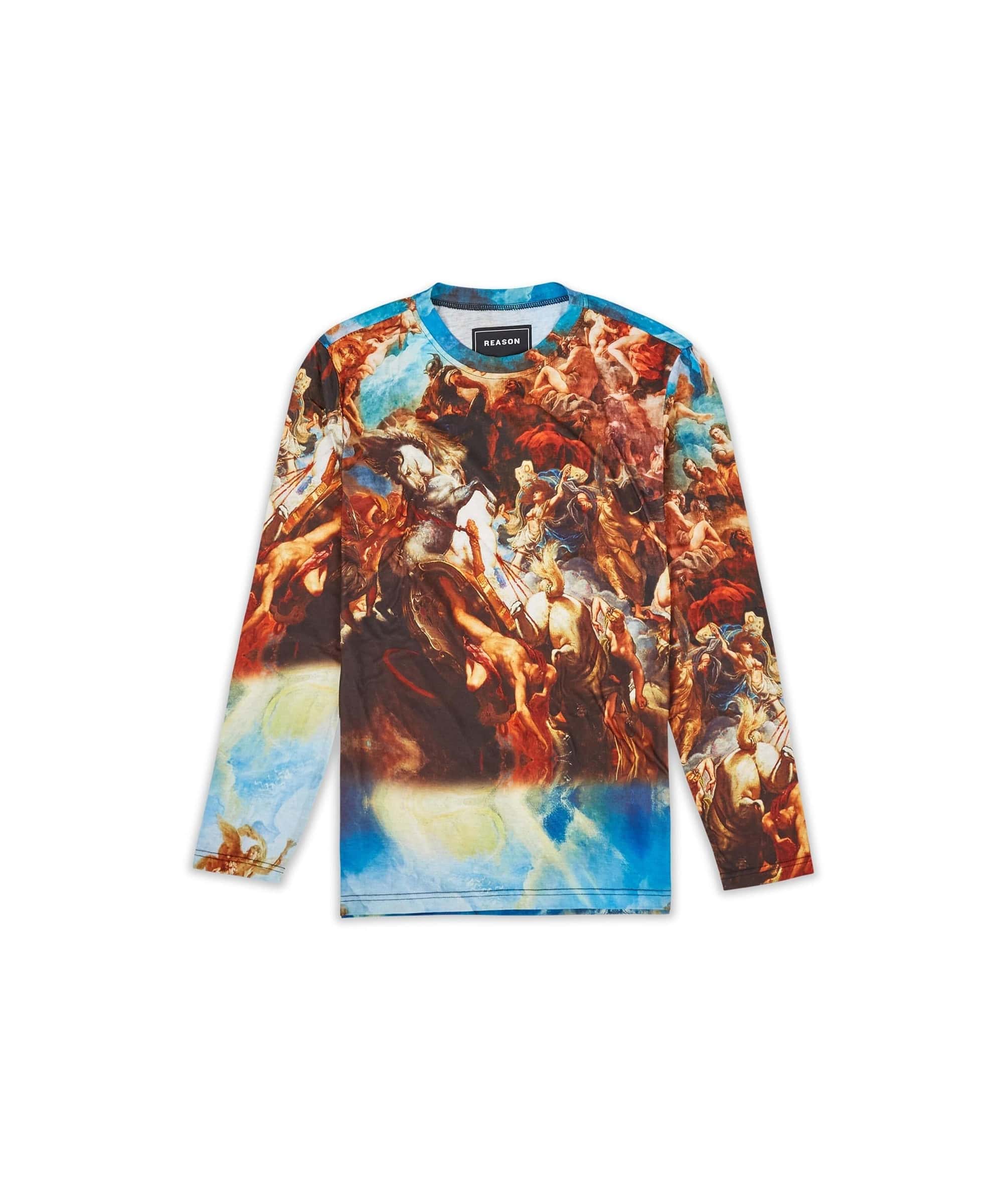 Renaissance Allover Print Long Sleeve Tee - Image 2