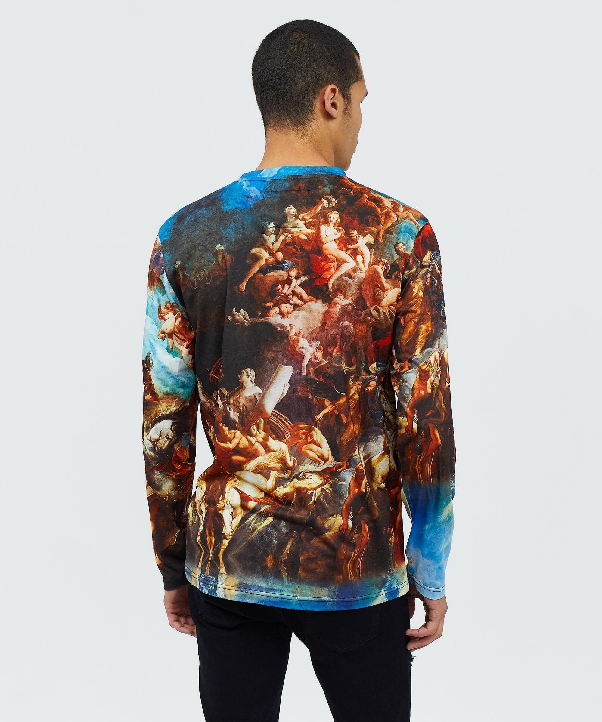Renaissance Allover Print Long Sleeve Tee - Image 3