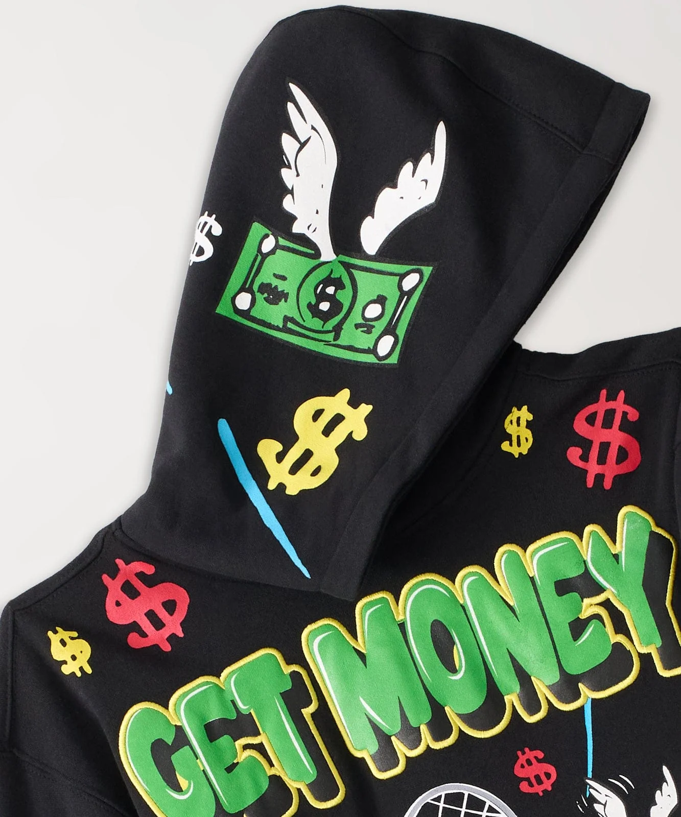 Richie Rich Get Money Hoodie - Black - Image 3