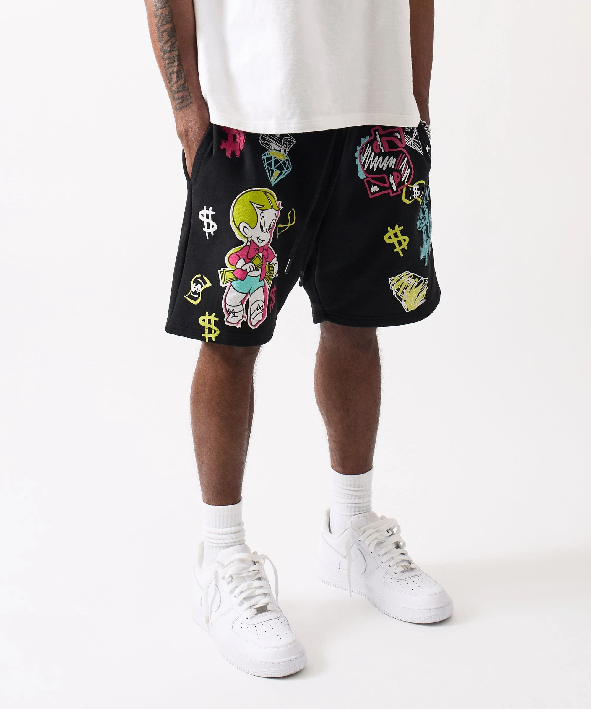 Richie Rich Money Short - Black - Image 3