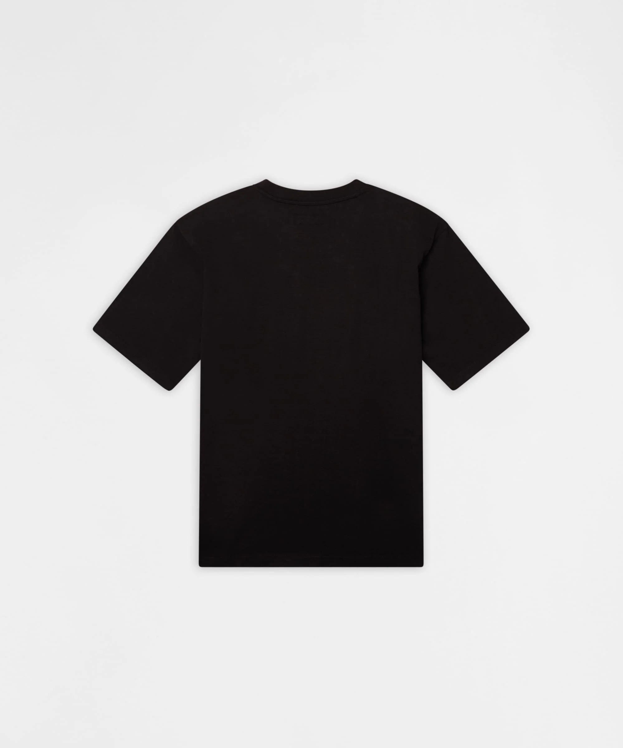 Roll Up Chenille Applique Short Sleeve Tee - Black - Image 2