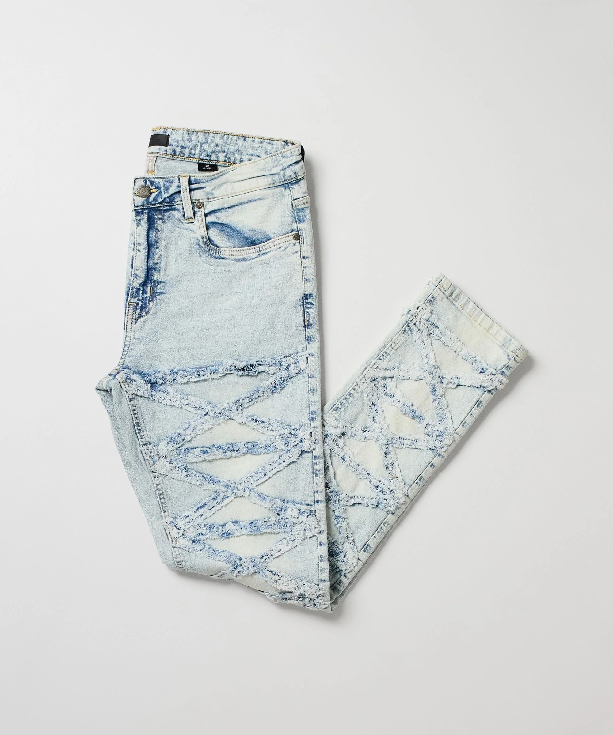 Kids Mini Paulie Denim Jeans - Light Blue - Image 3