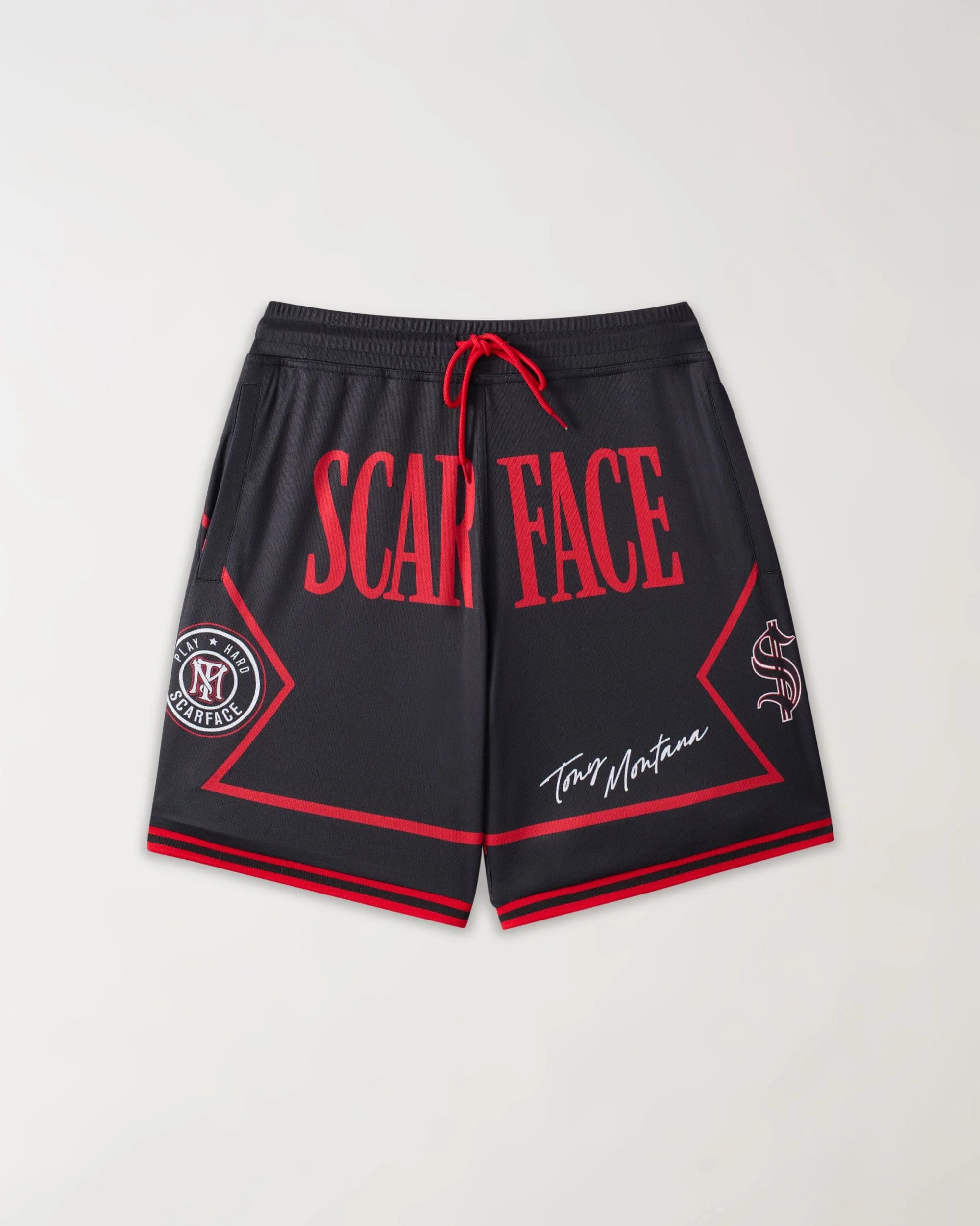 Scarface Basketball Shorts - Black