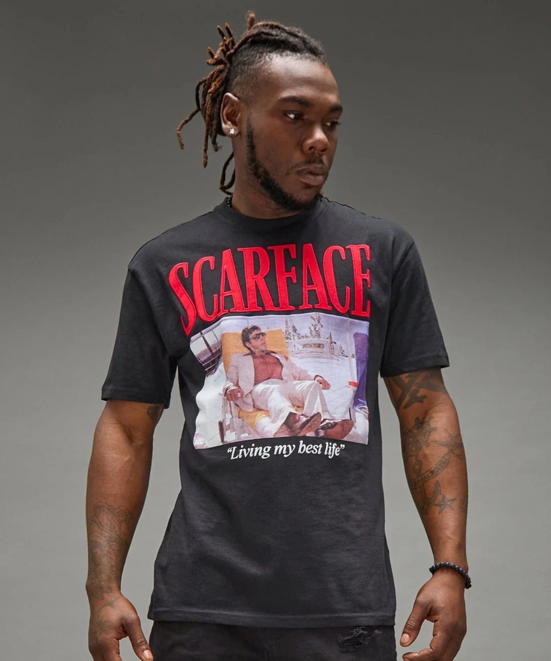 Scarface Best Life Short Sleeve Tee - Image 2