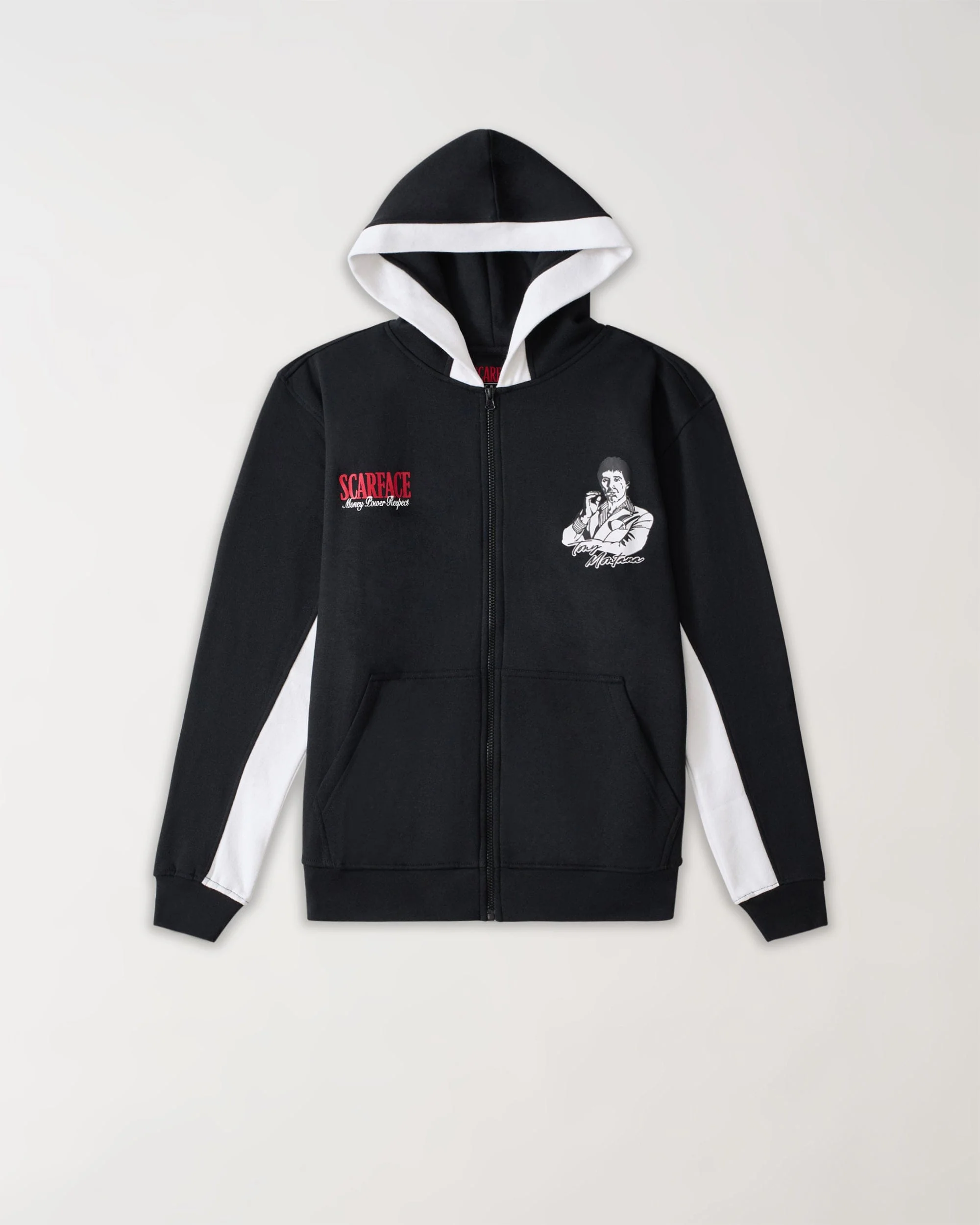Scarface Full Zip Hoodie - Black