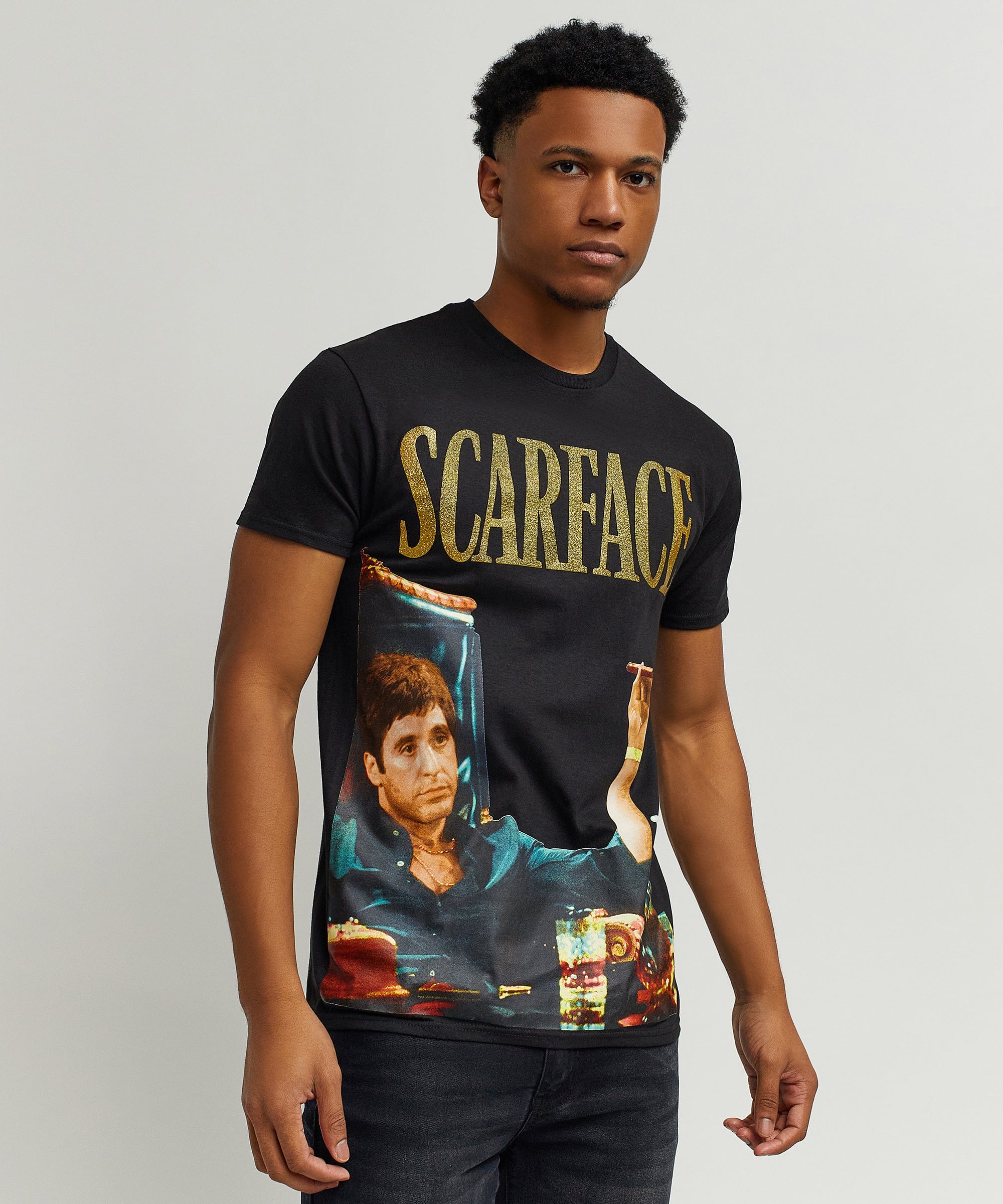 Scarface™ Photo Print Money Tee - Black - Image 2