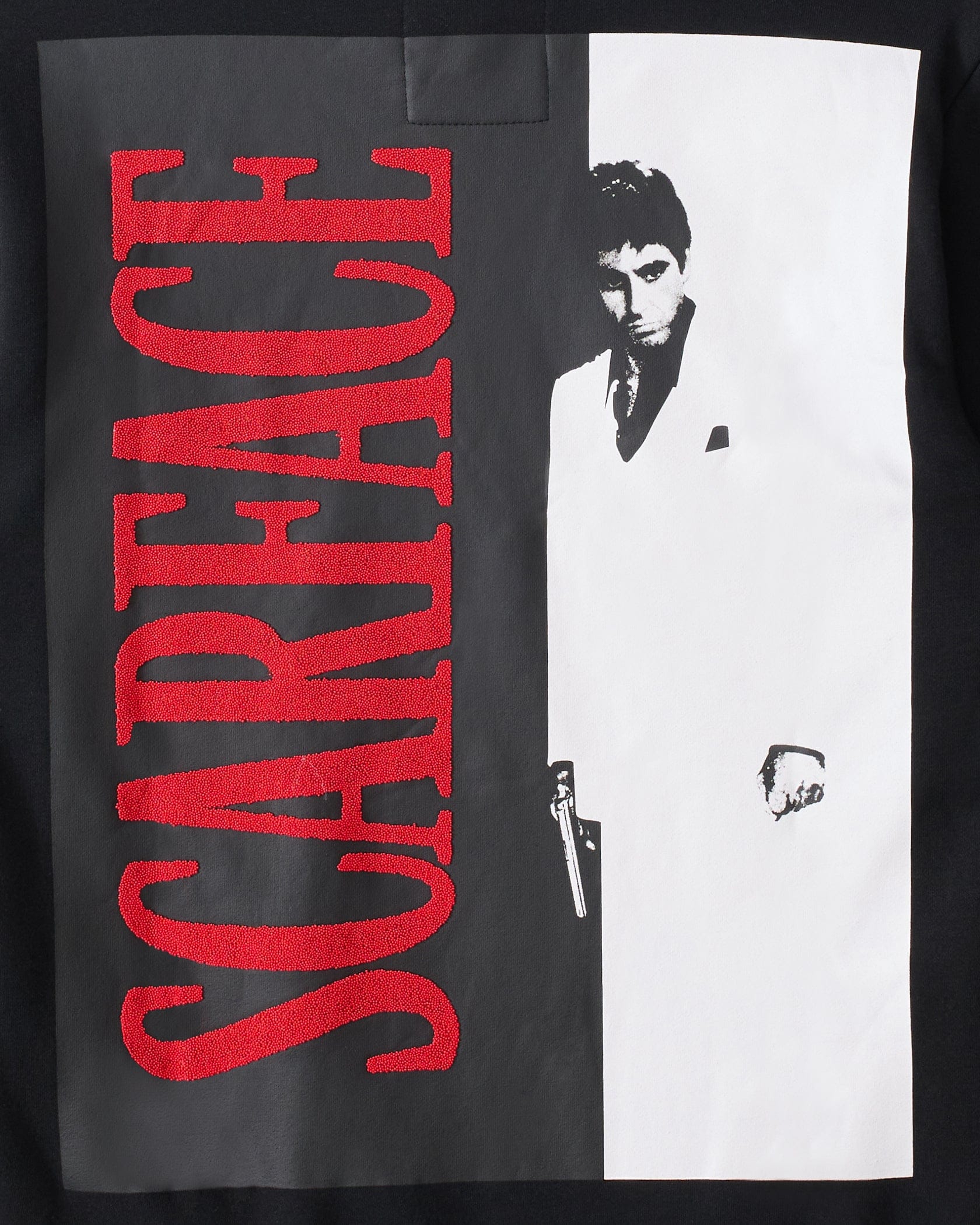 Scarface Sugar Print Classic Hoodie - Black - Image 2