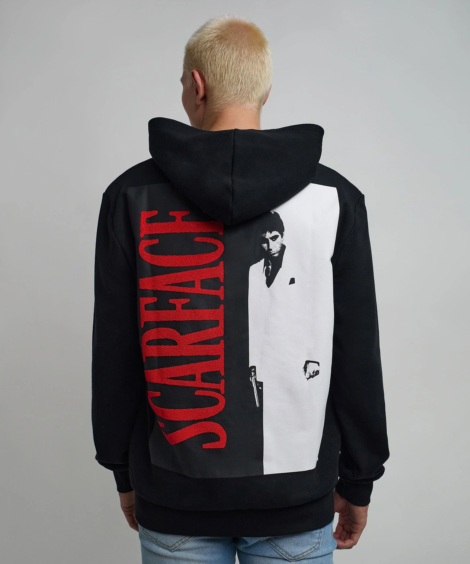 Scarface Sugar Print Classic Hoodie - Black - Image 3