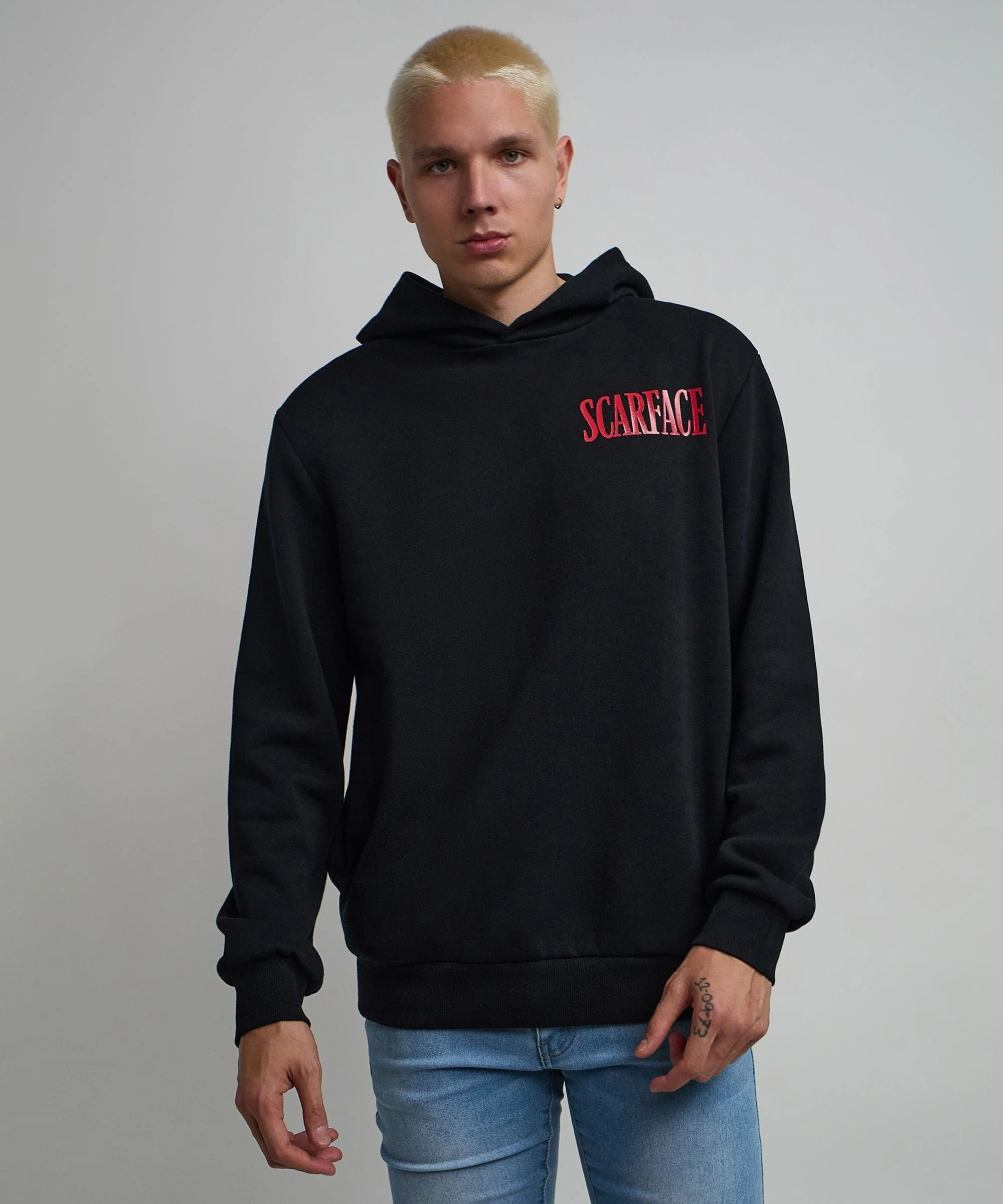 Scarface Sugar Print Classic Hoodie - Black - Image 6
