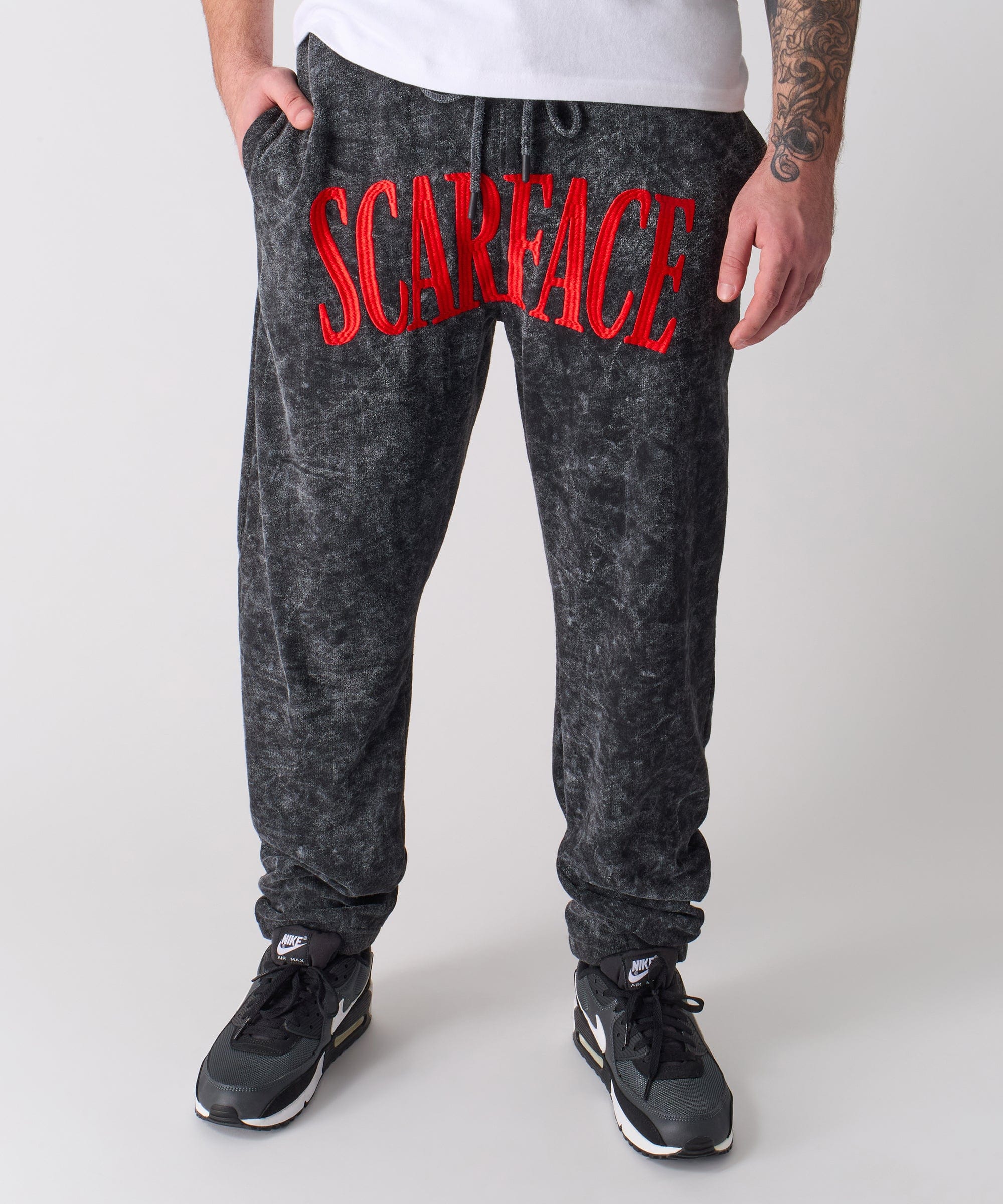 Scarface Sweatpants - Washed Black - Image 12