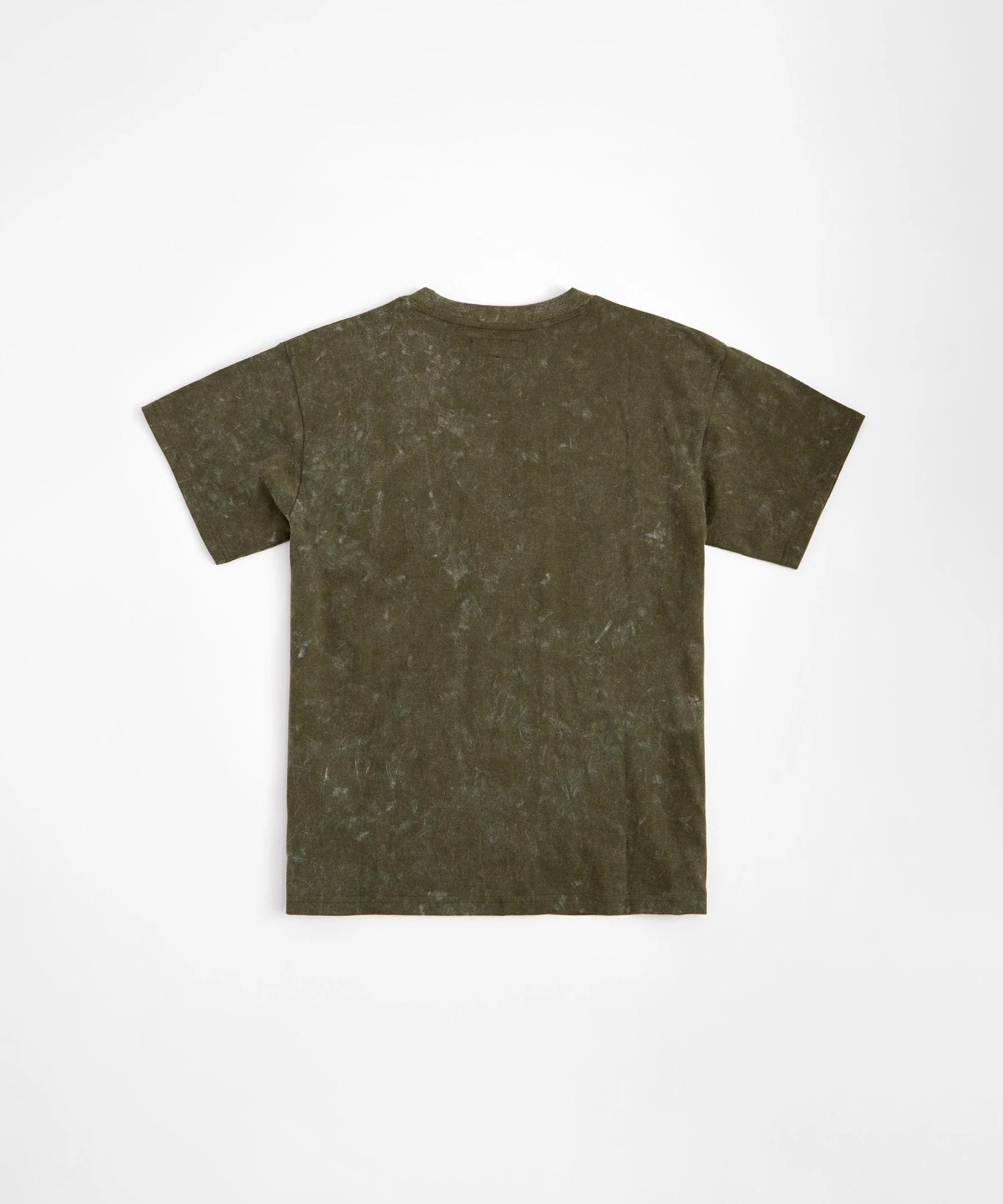 Self Made Self Paid Short Sleeve Tee - Olive Green - Image 4
