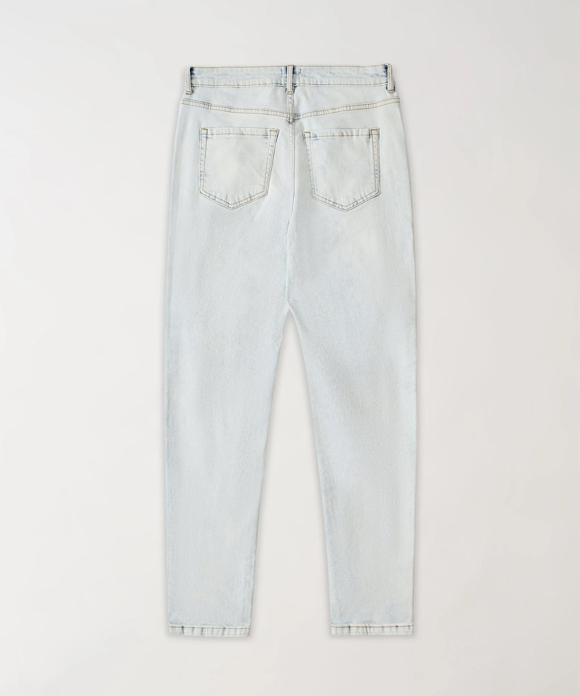 Rip And Repair Denim Pants - Blue - Image 3