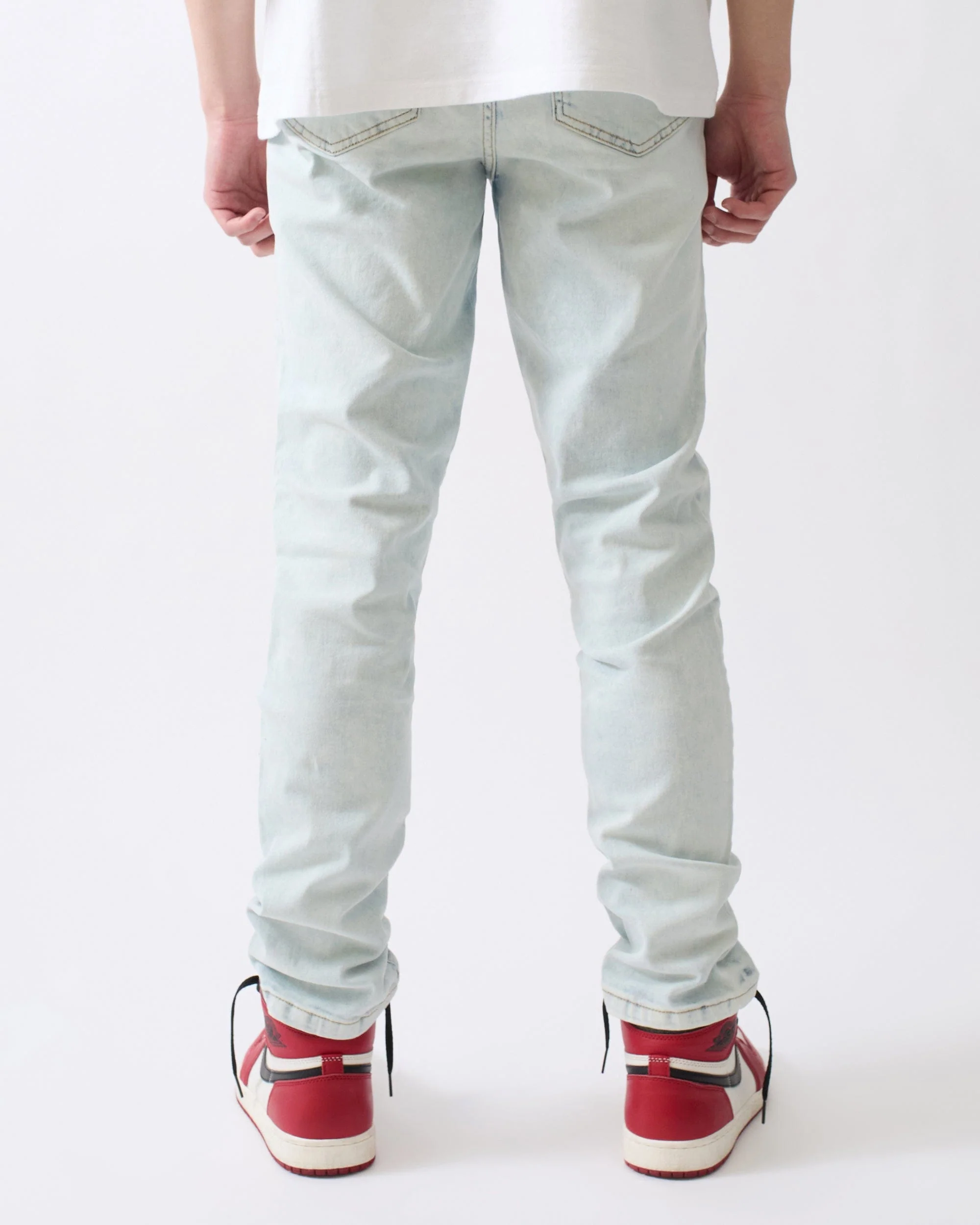 Rip And Repair Denim Pants - Blue - Image 4