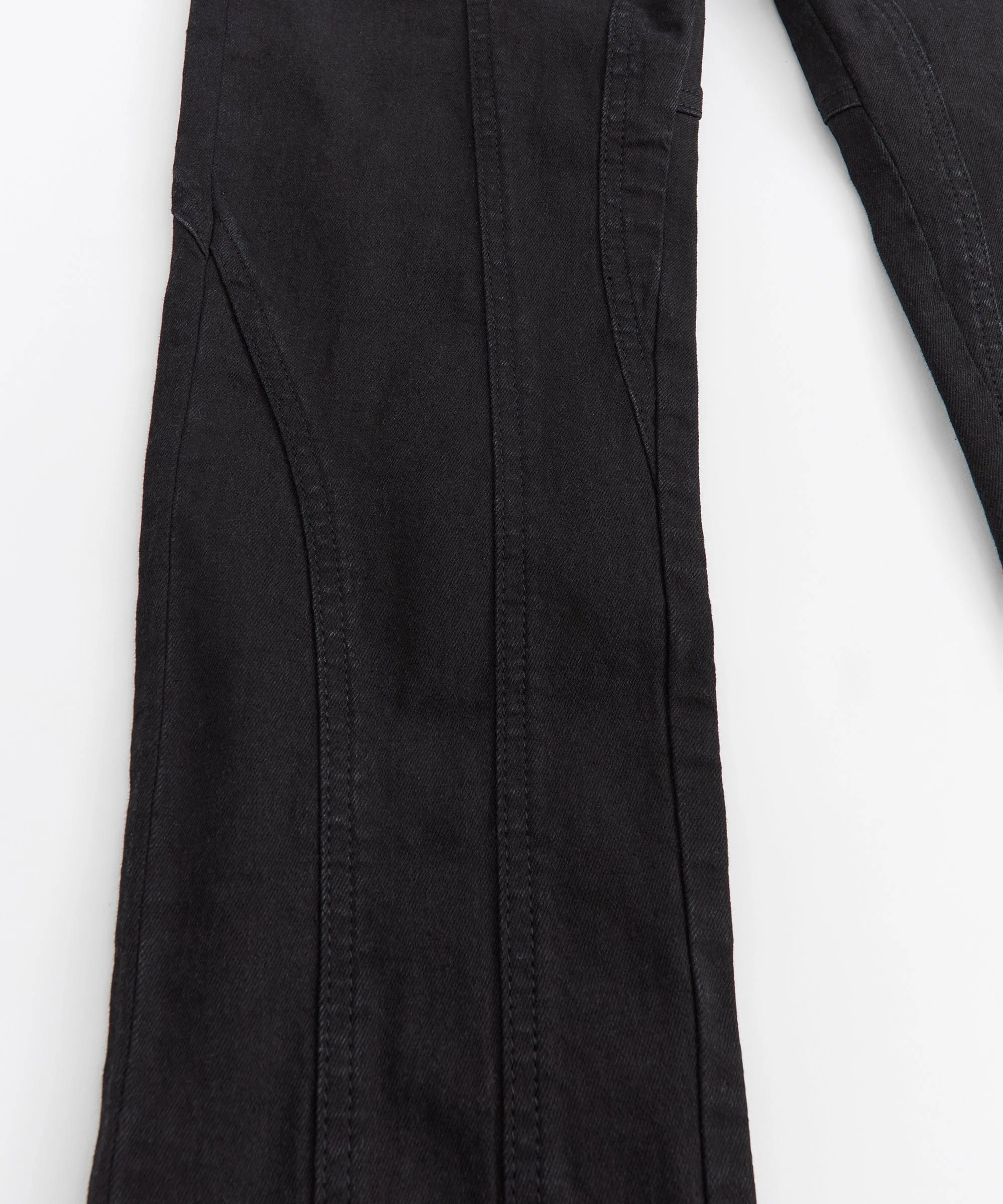 Panel Denim Jeans - Black - Image 2