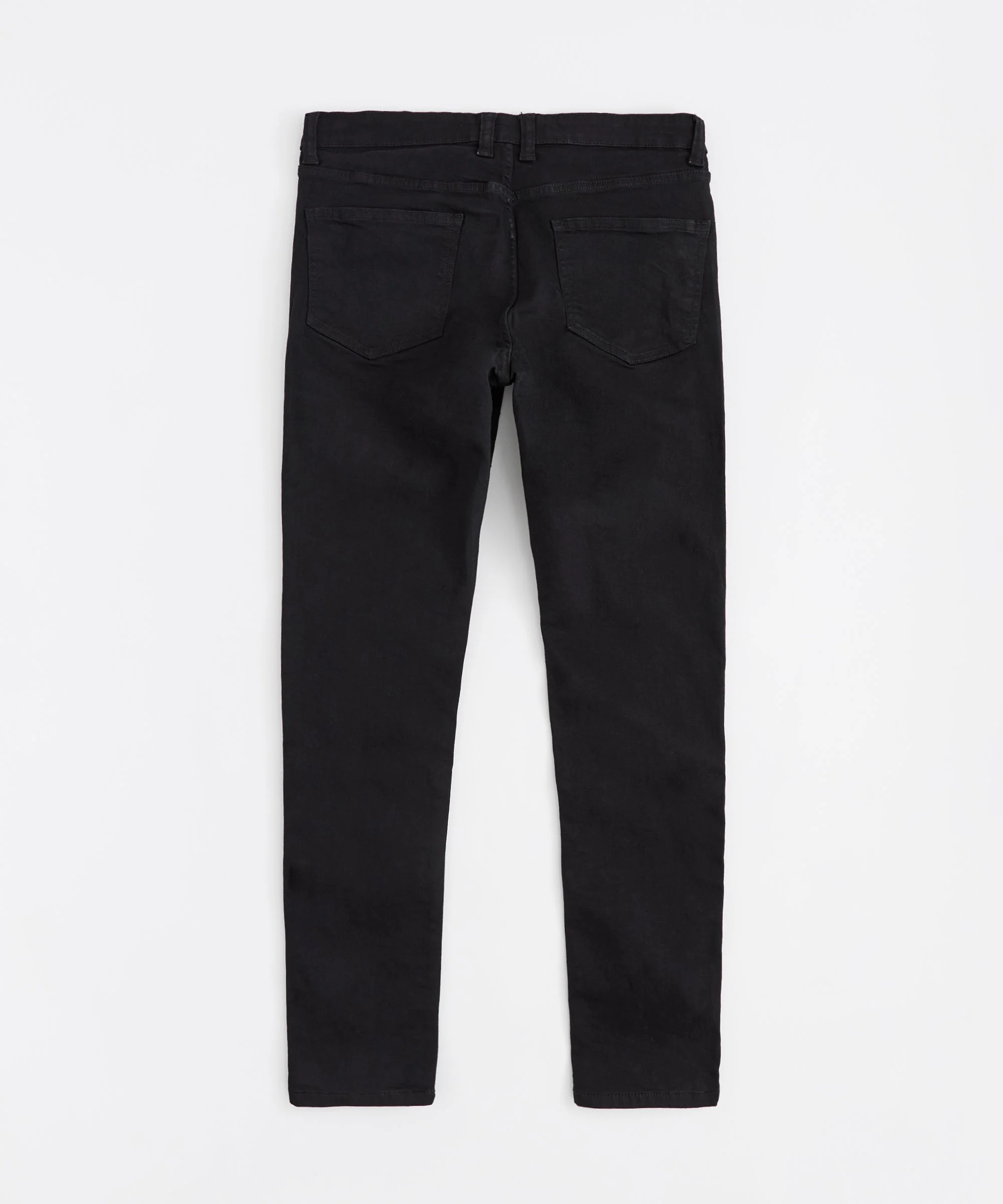 Allover Rhinestone Denim Jeans - Black - Image 3
