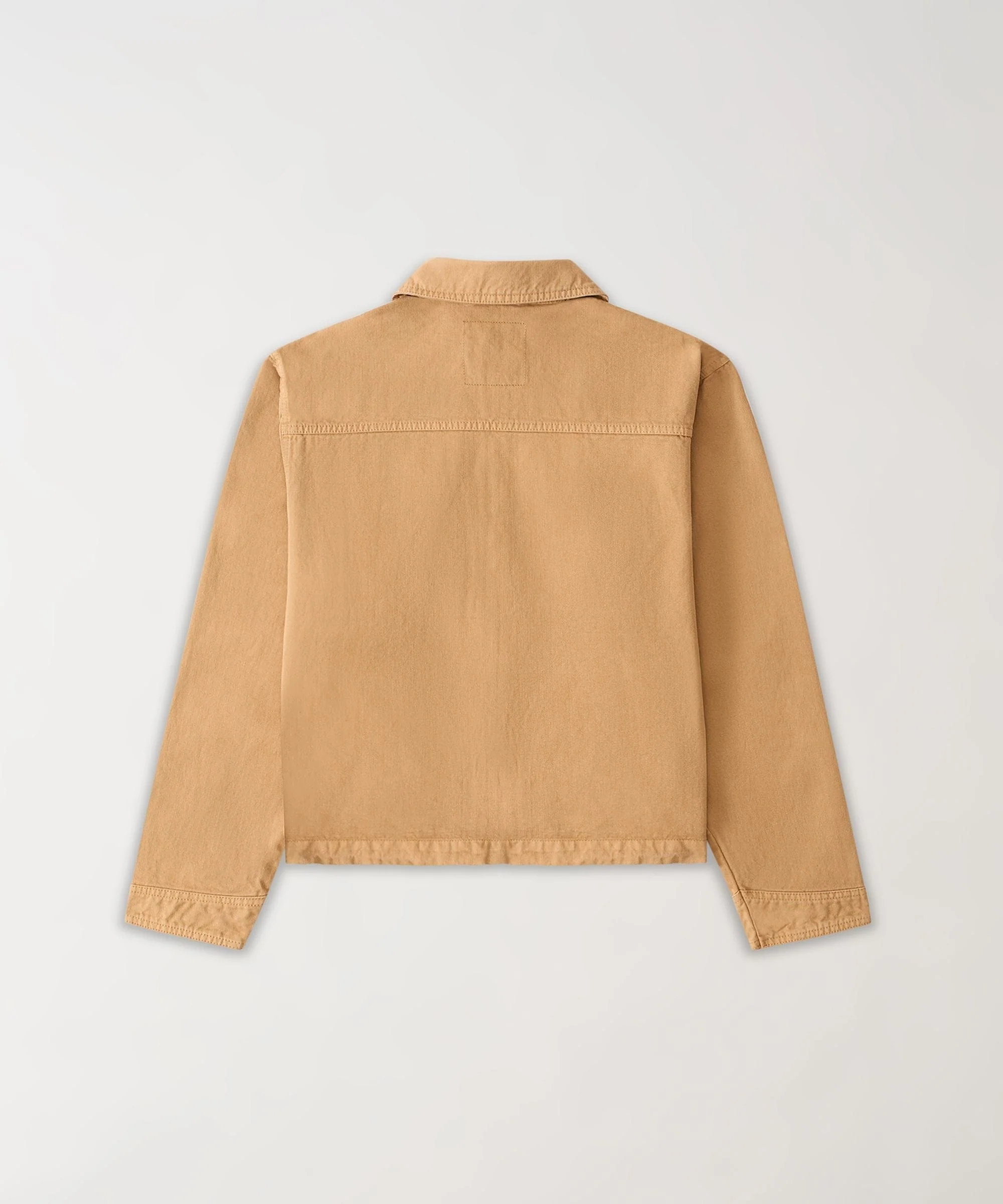 Studded Denim Jacket - Khaki - Image 2