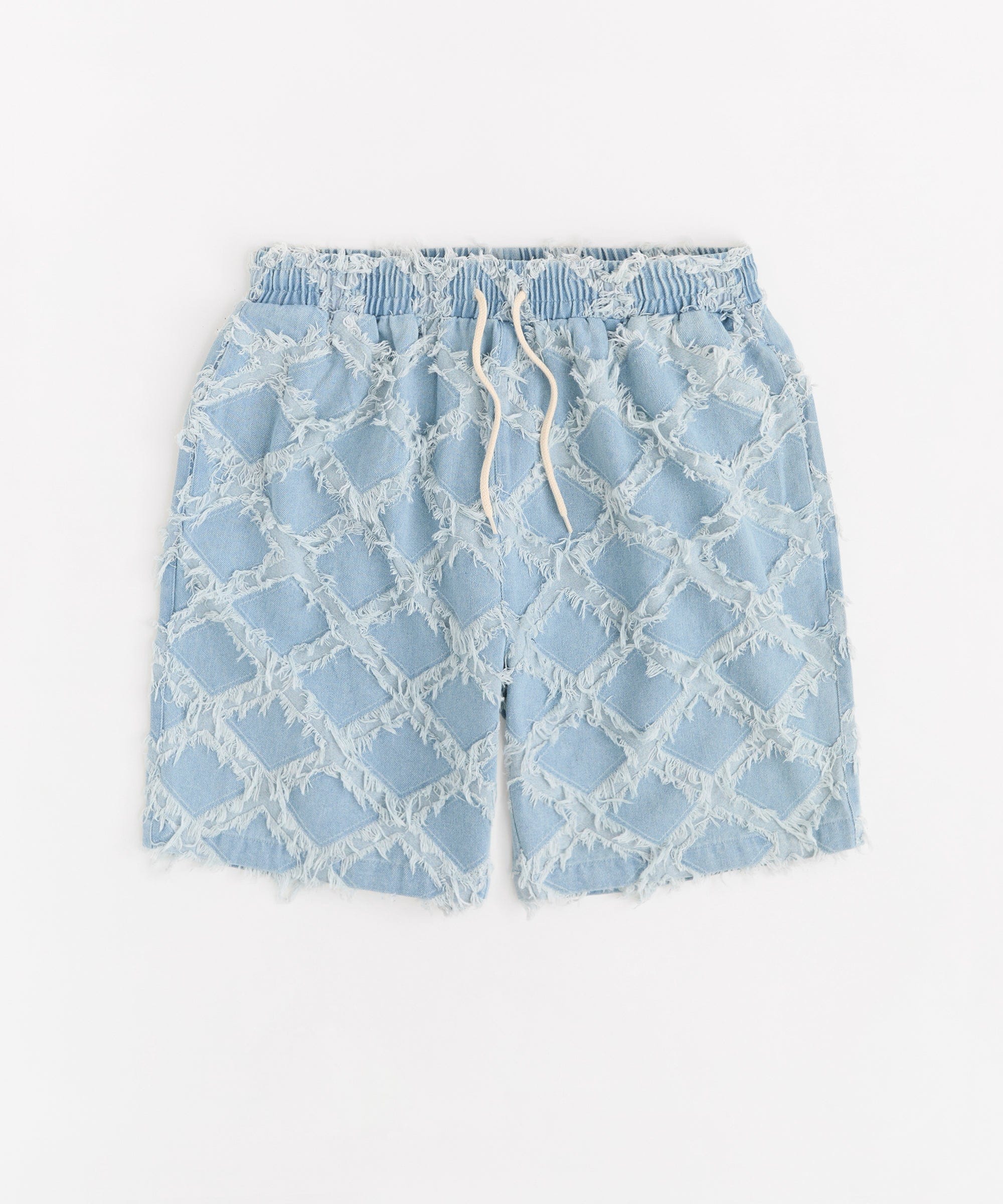 Textured Short - Blue