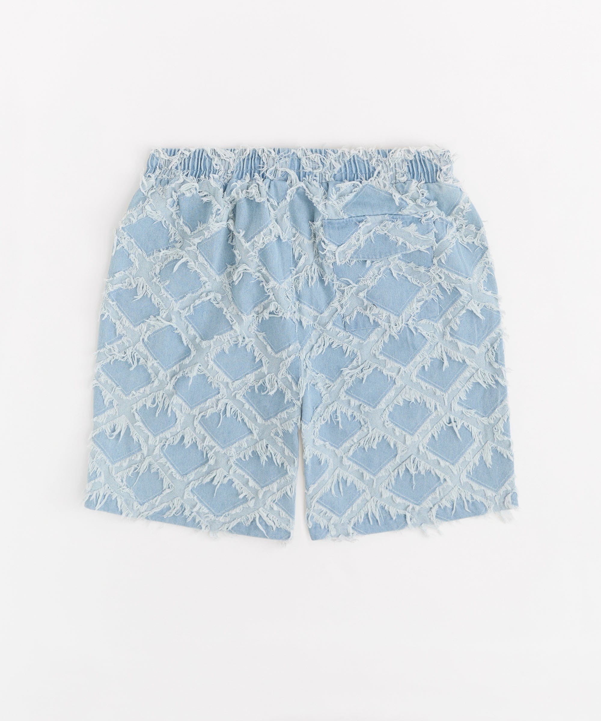 Textured Short - Blue - Image 2