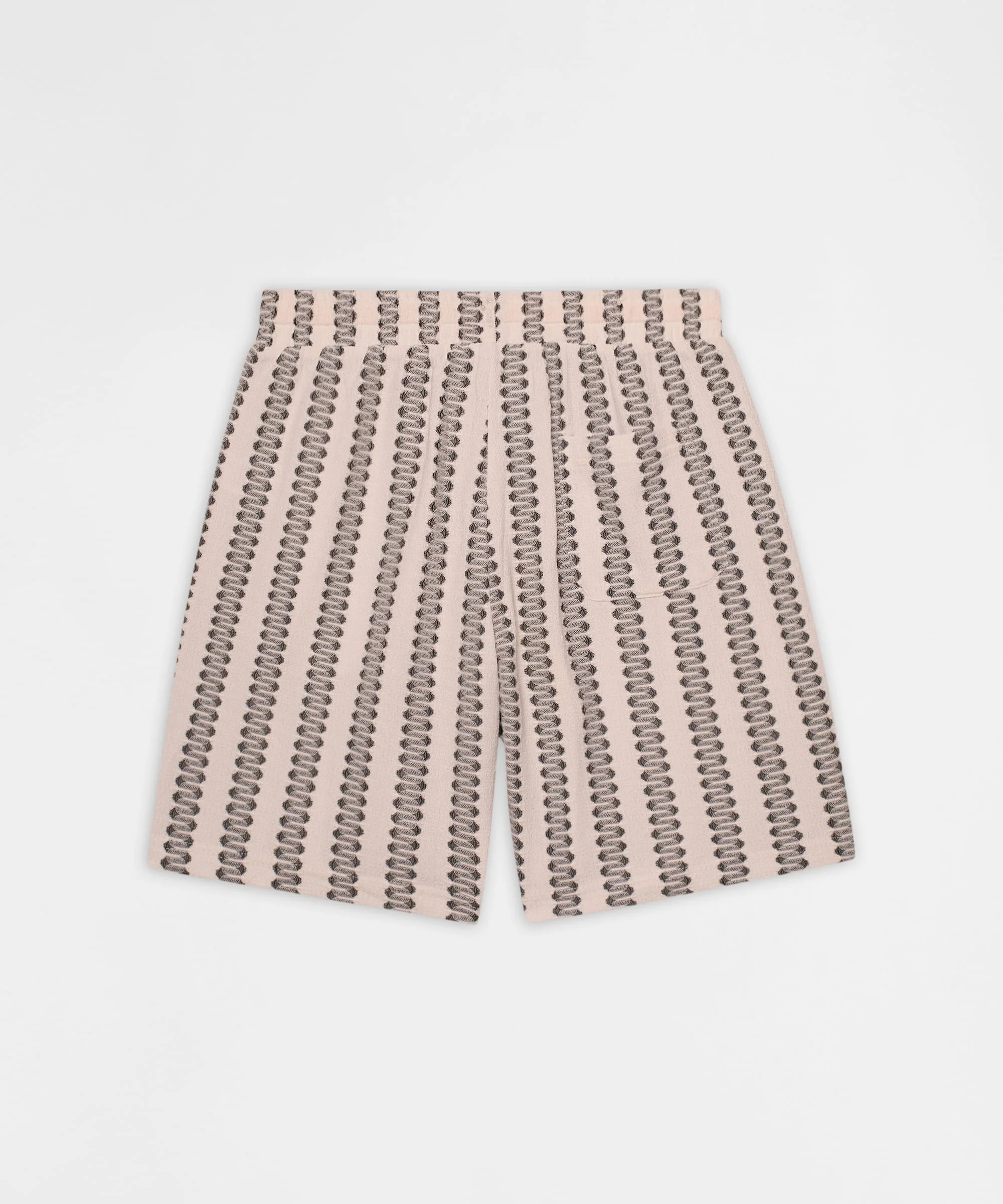 Textured Short - Grey White - Image 2