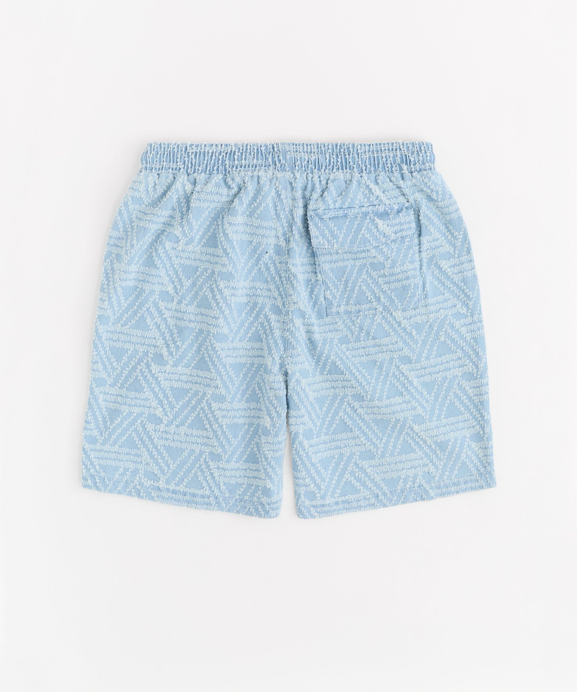 Textured Short - Light Blue - Image 2