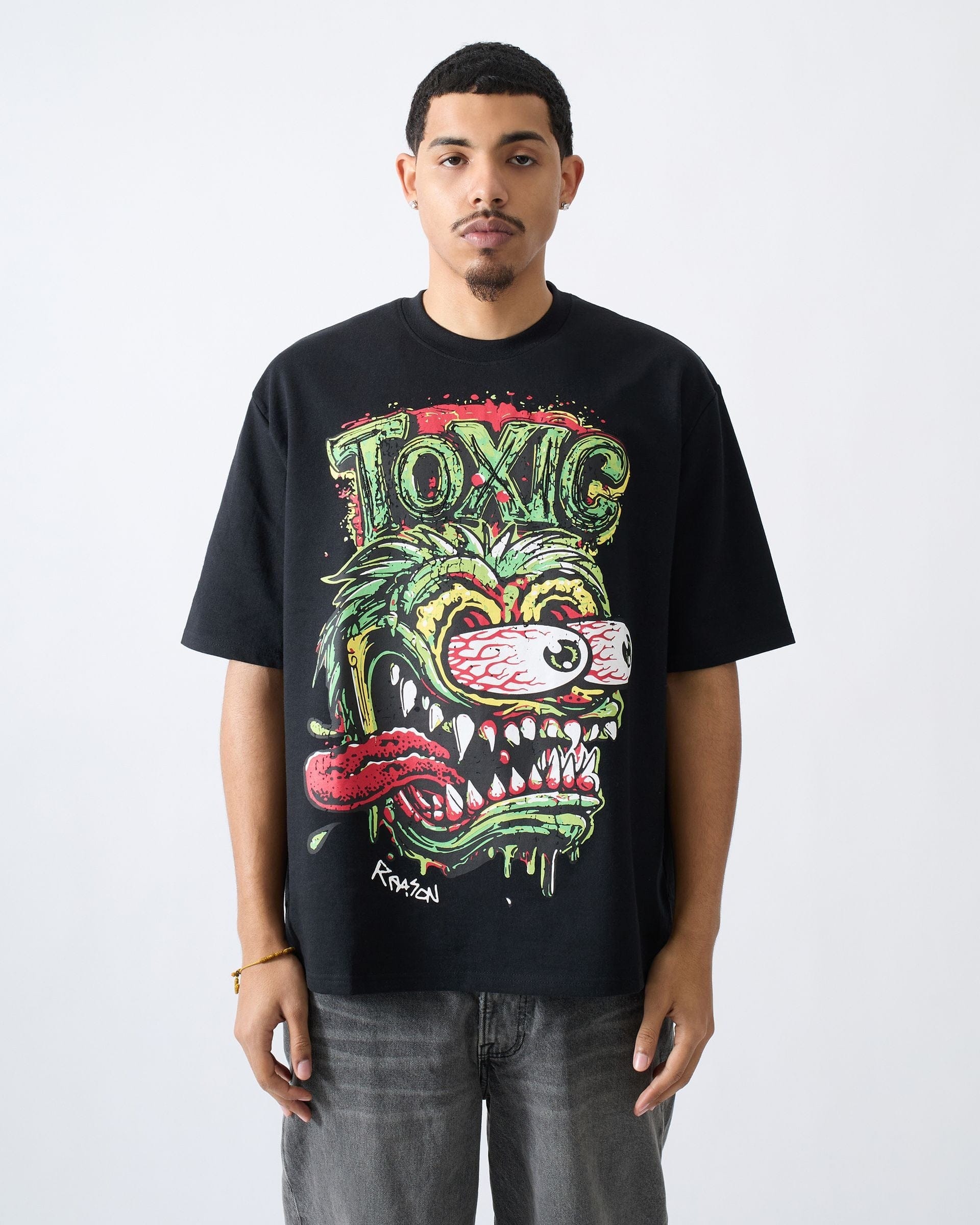 Toxic Standard Short Sleeve Tee - Black - Image 2