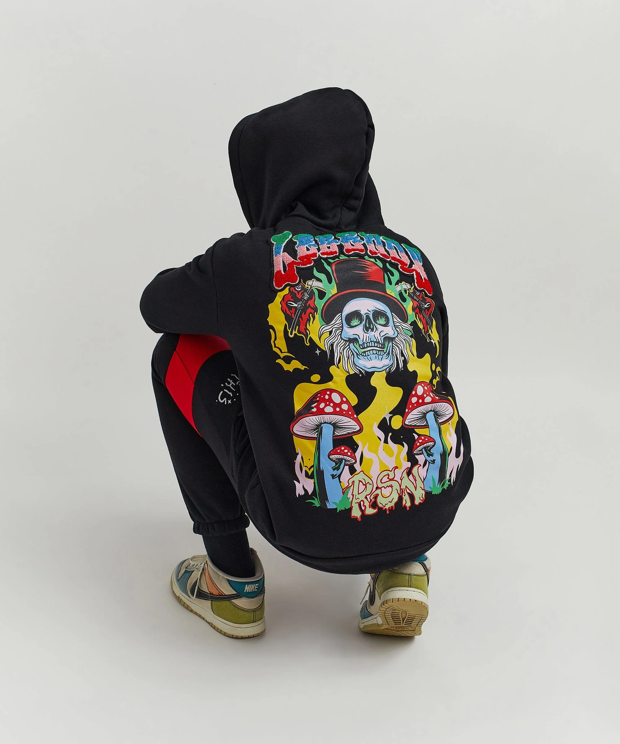 Kids True To This Back Print Hoodie - Image 27
