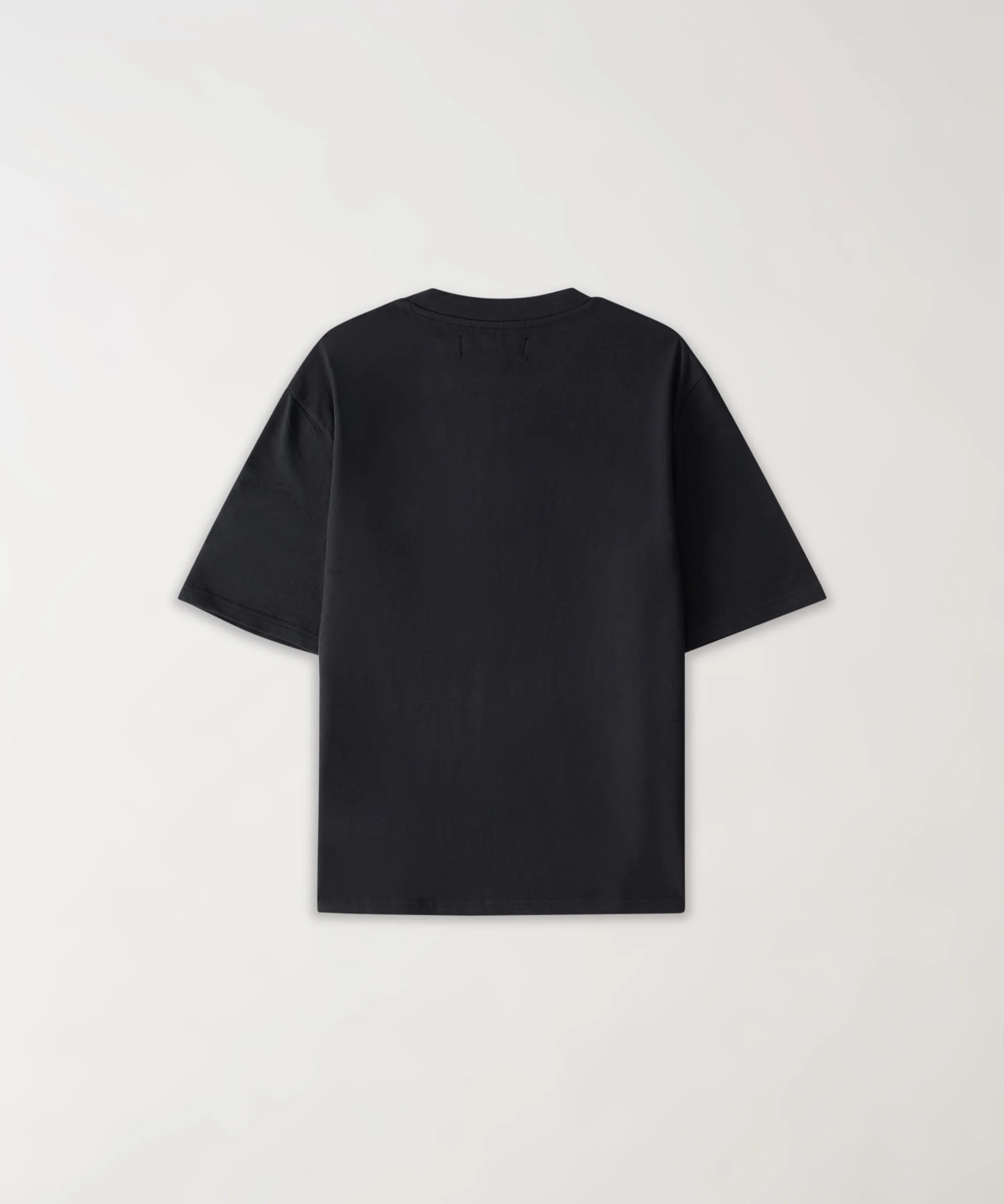 Untouchable Chenille Heavy Terry Short Sleeve Tee - Black - Image 3