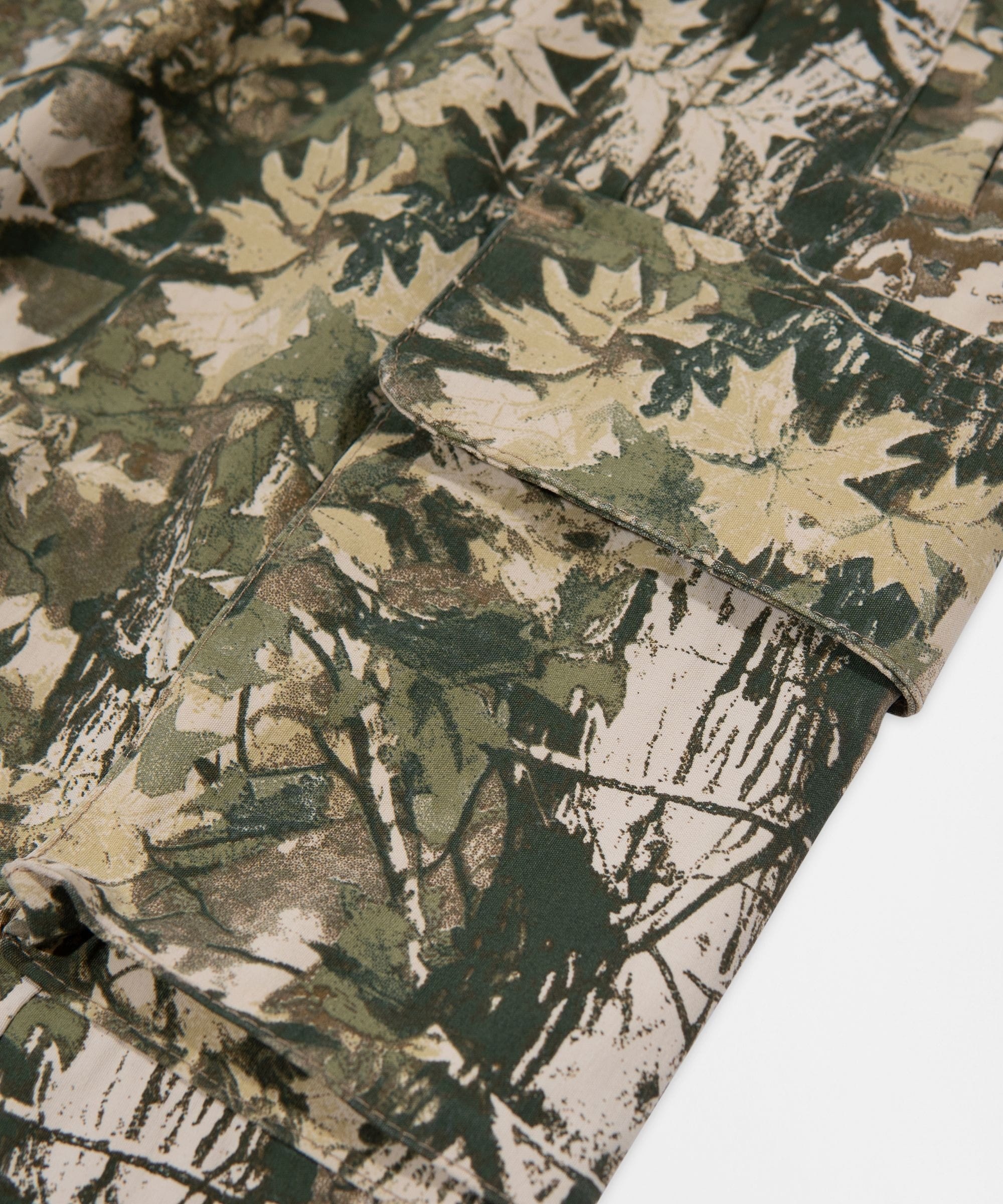 Utility Stretch Nylon Cargo Pants - Camo - Image 4