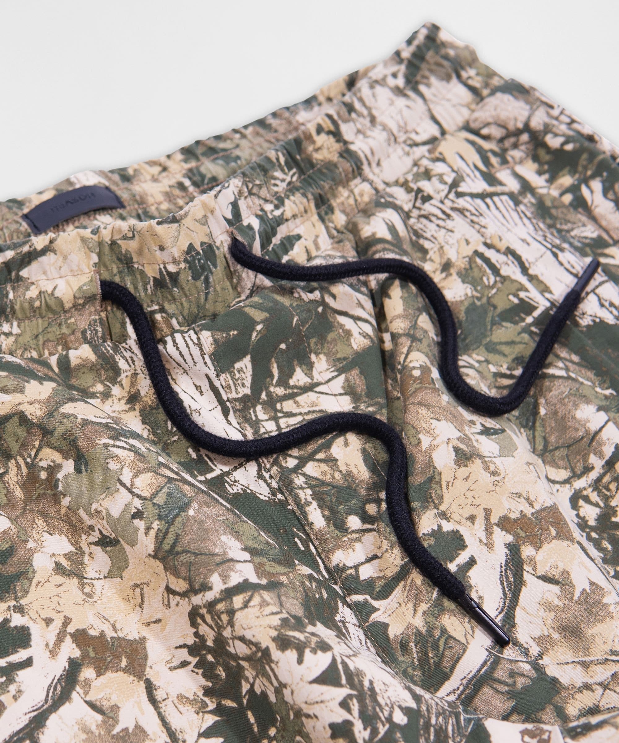 Utility Stretch Nylon Cargo Pants - Camo - Image 5