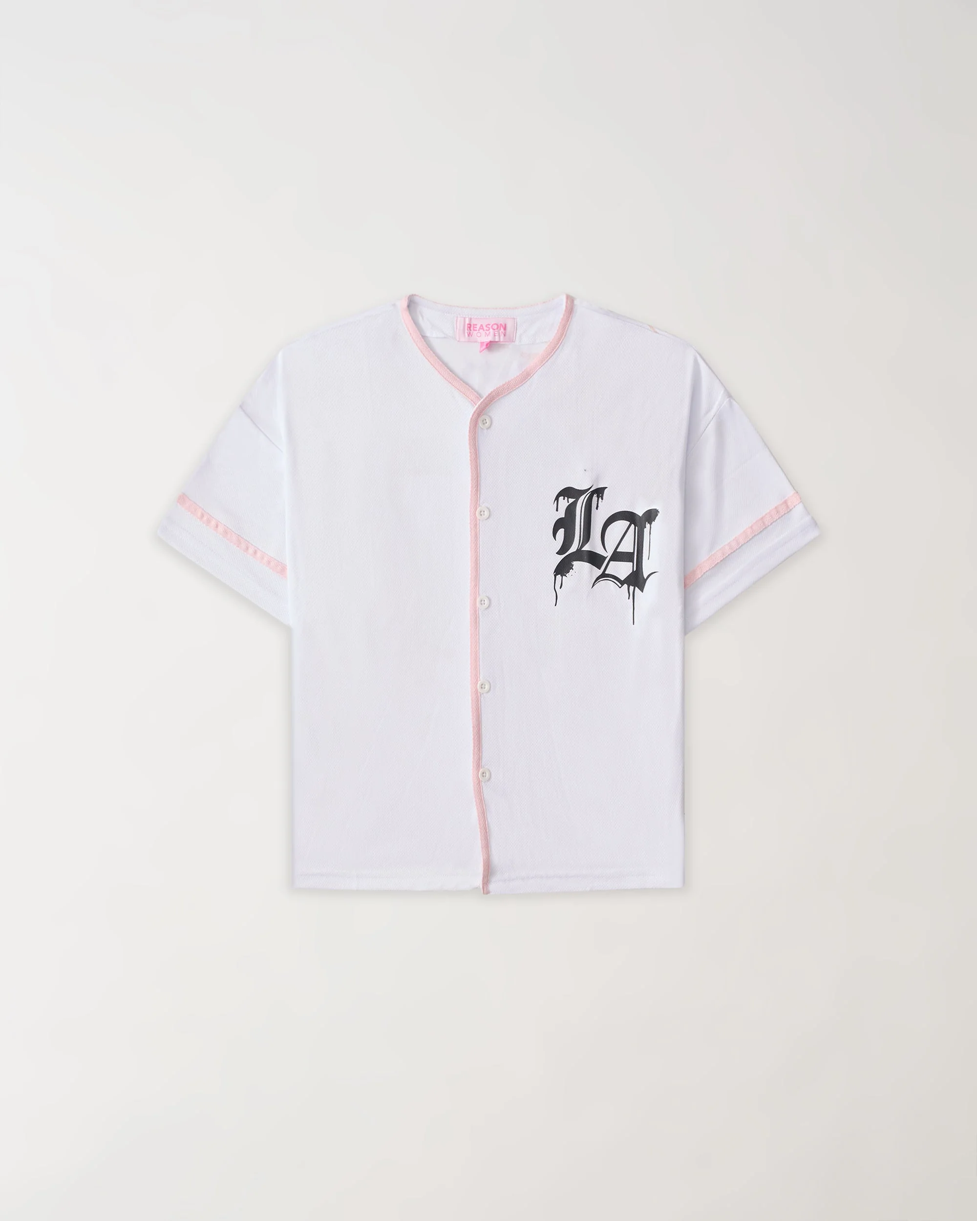 Women Los Angeles Crop Jersey - White