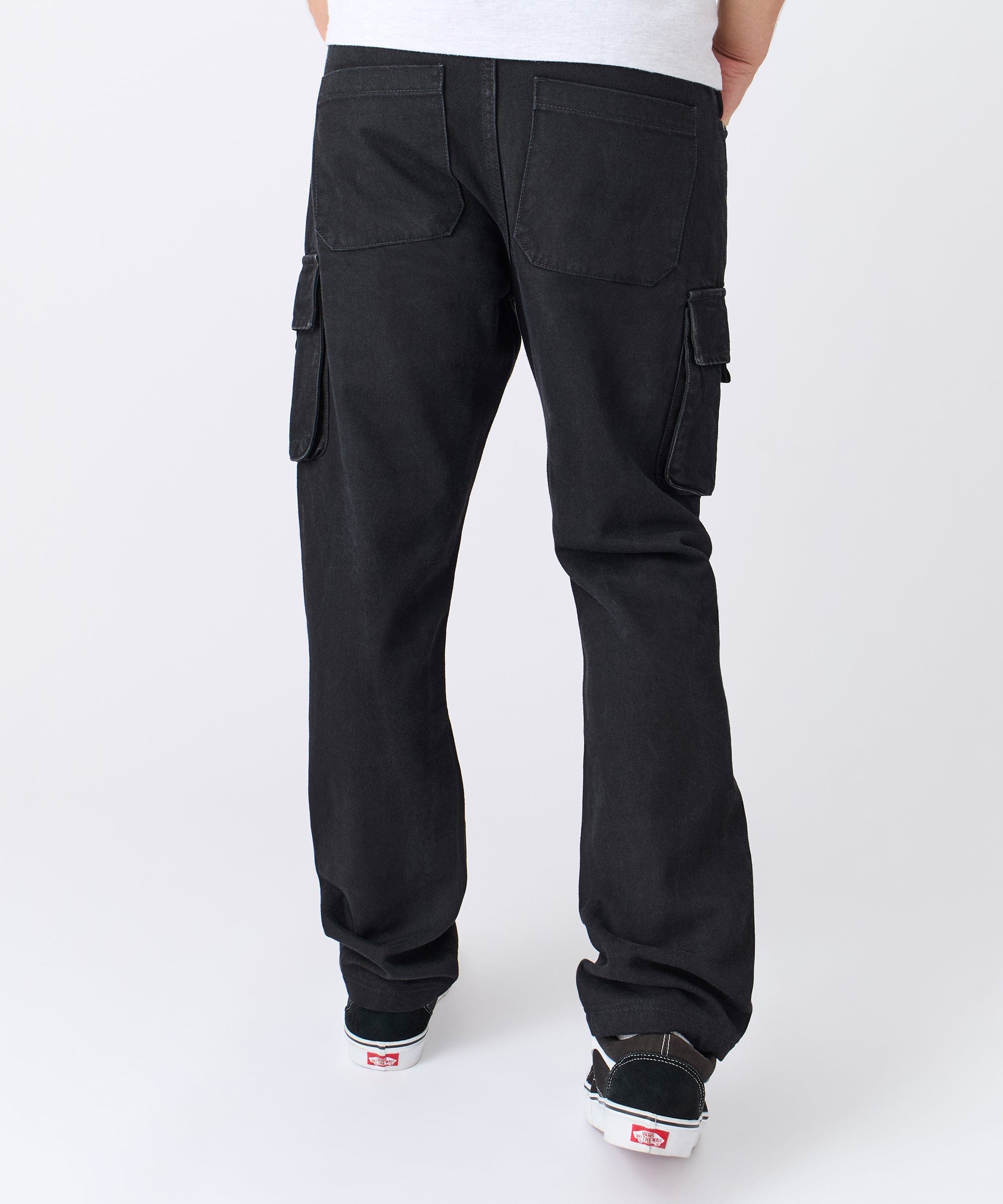 Workwear Cargo Pants - Black - Image 8