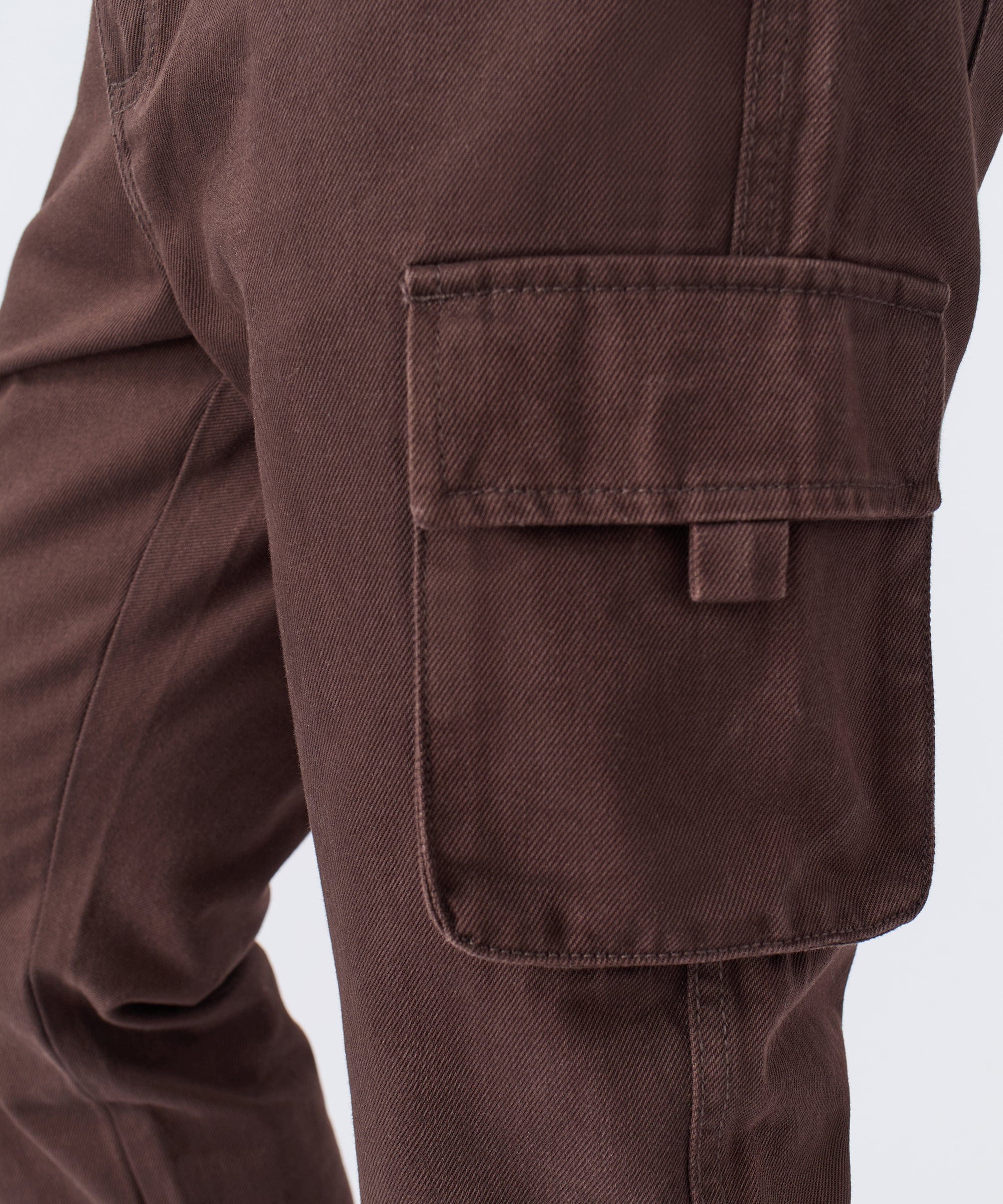 Workwear Cargo Pants - Brown - Image 4
