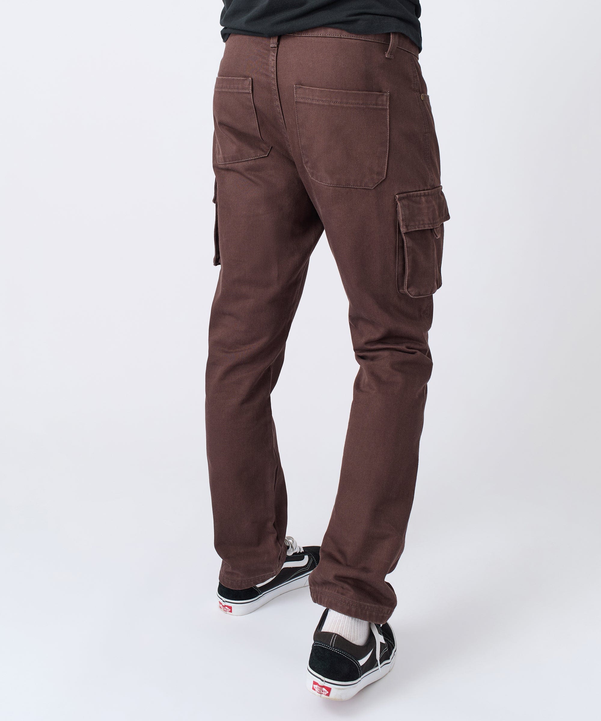 Workwear Cargo Pants - Brown - Image 8