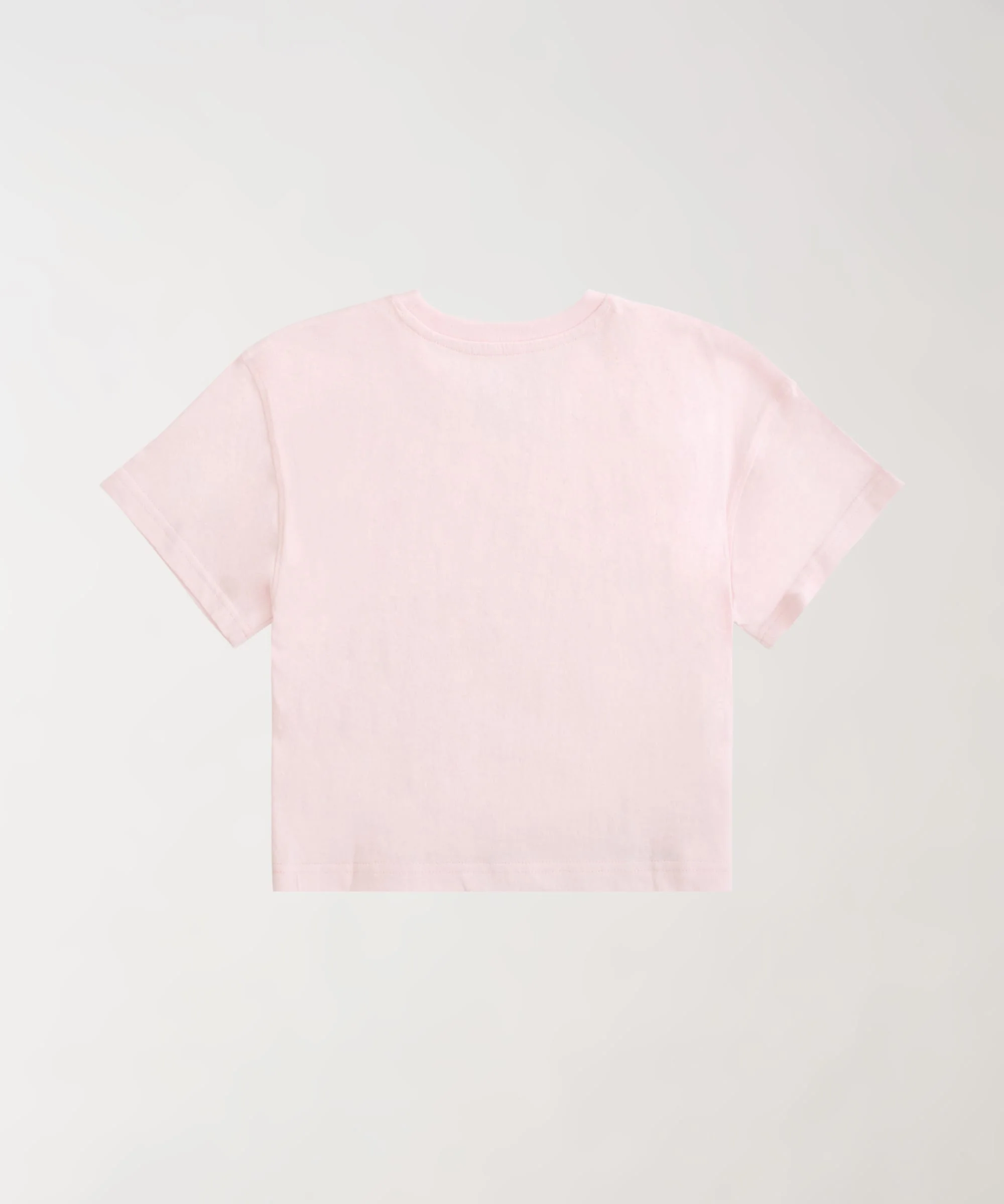Kids Dodge Racing Crop Short Sleeve Tee - Pink - Image 2